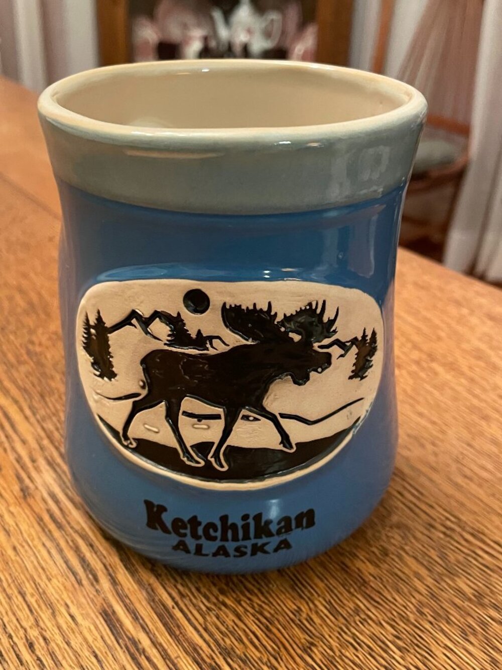 Ketchikan Alaska Souvenir Coffee Cup Mug 21 ounces Snug Hands Mug
